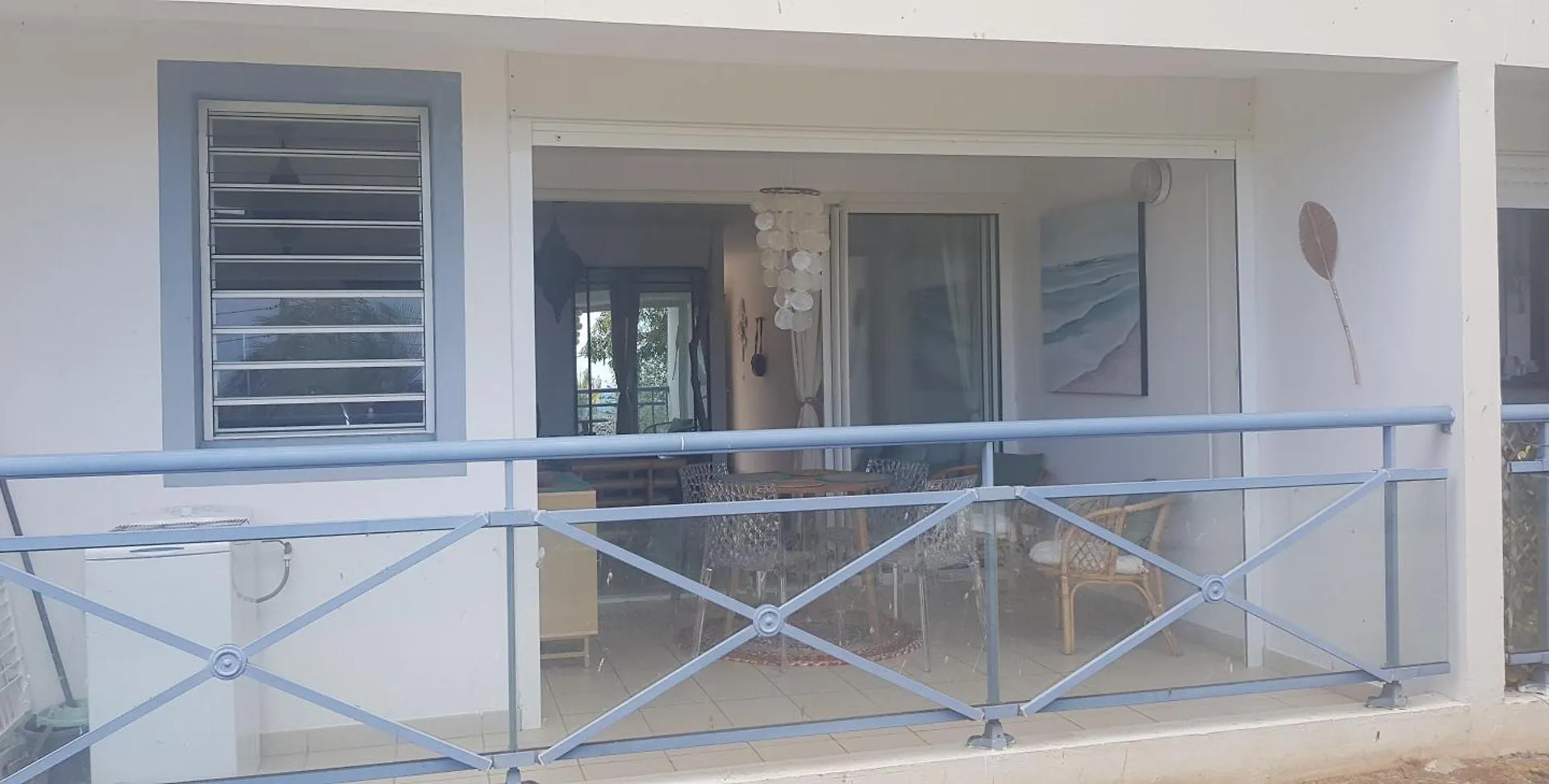 Ti Paillettes Calme vue mer et plage à 50 m Le Diamant Martinique