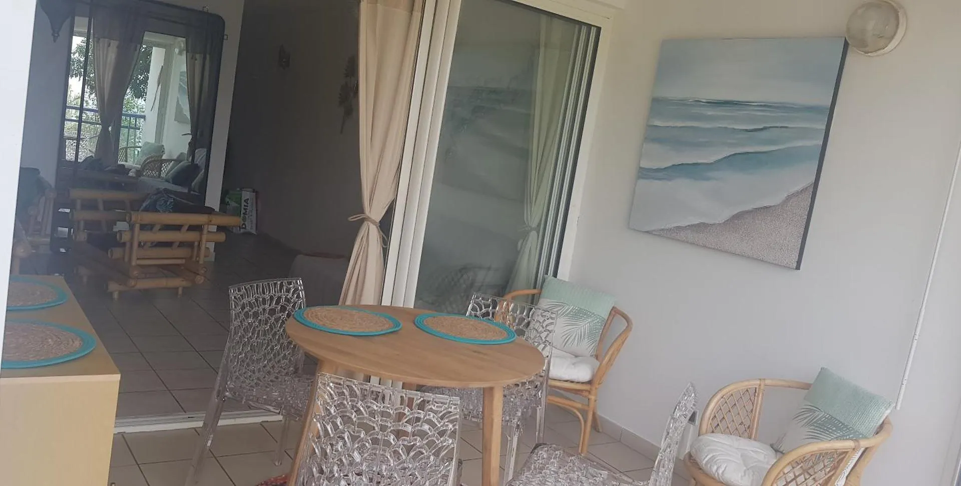 Ti Paillettes Calme vue mer et plage à 50 m Le Diamant 0*,
